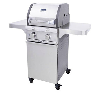 Saber Deluxe Stainless 2-Burner Grill