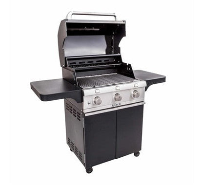 Saber Deluxe Black 3-Burner Grill