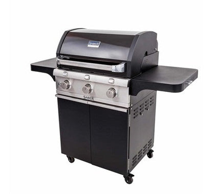Saber Deluxe Black 3-Burner Grill