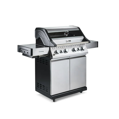Fire Mountain Olympus 6-Burner Stainless Steel Gas BBQ