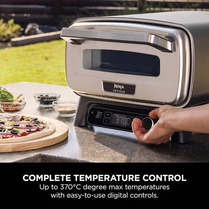 Ninja Artisan Electric Outdoor Pizza Oven & Air Fryer