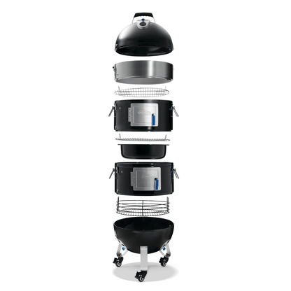 Napoleon Apollo 18″ AS18K Charcoal Grill and Water Smoker