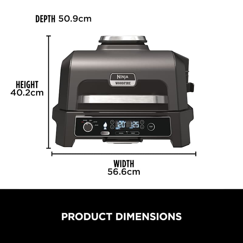 Ninja Woodfire Pro XL Electric BBQ Grill & Smoker
