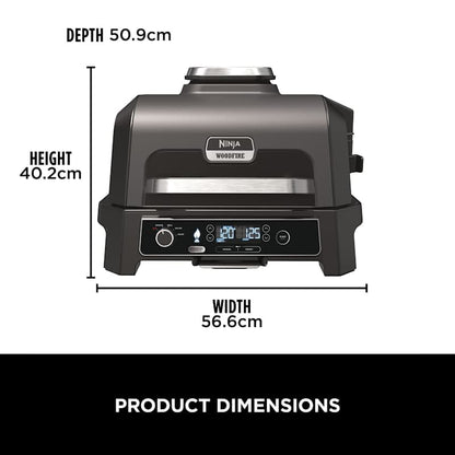 Ninja Woodfire Pro XL Electric BBQ Grill & Smoker