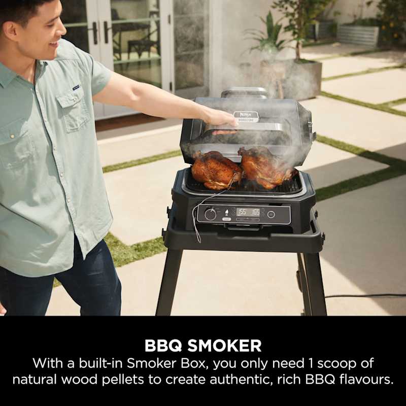Ninja Woodfire Pro XL Electric BBQ Grill & Smoker