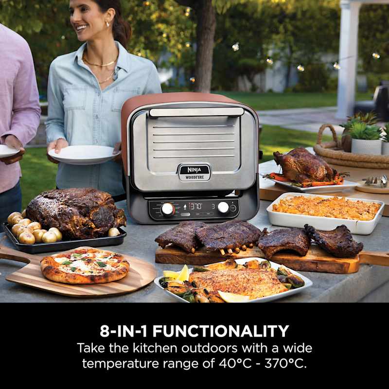 Ninja Woodfire Outdoor Oven, Pizza Maker & BBQ Smoker