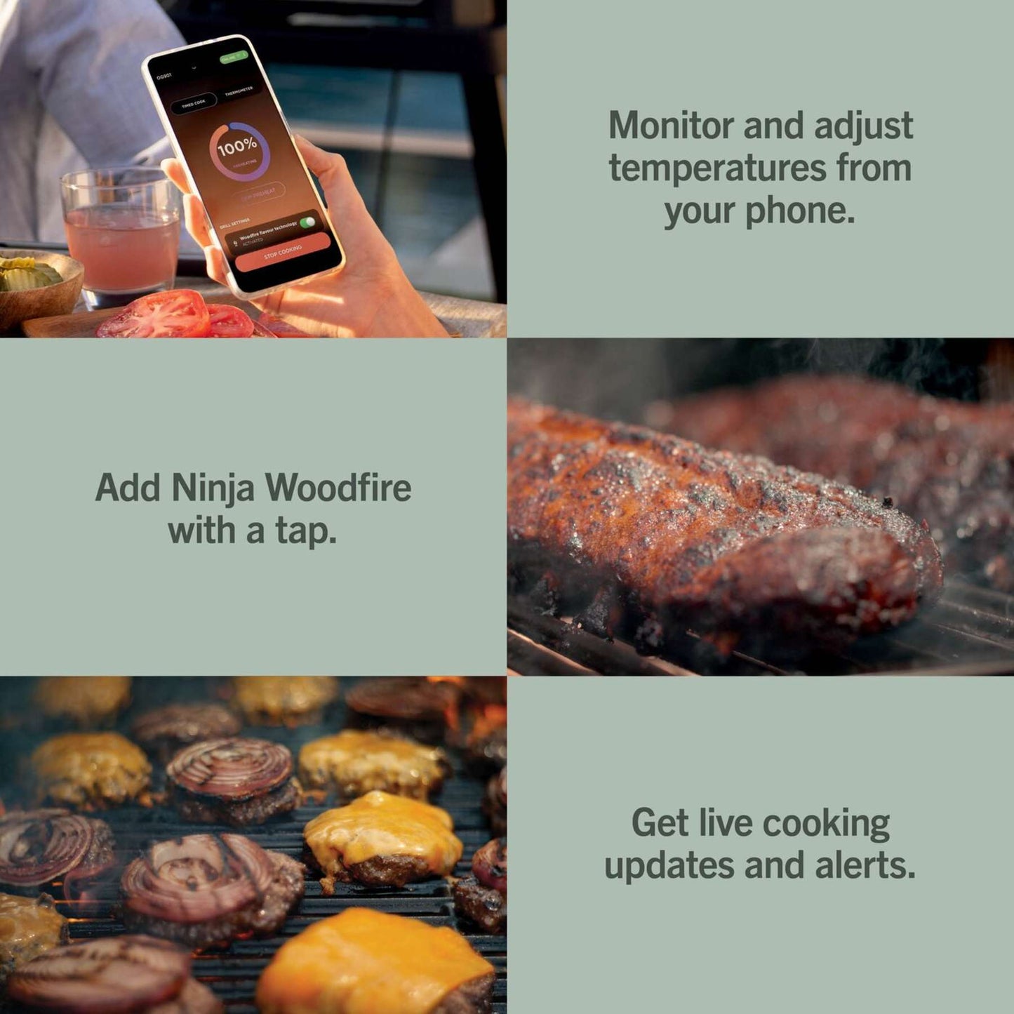 Ninja FlexFlame ProConnect Gas BBQ Ultimate 5-in-1 Bundle