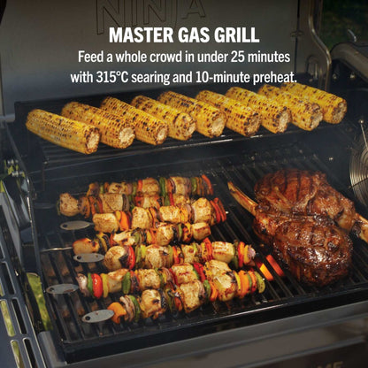 Ninja FlexFlame ProConnect Gas BBQ Ultimate 5-in-1 Bundle