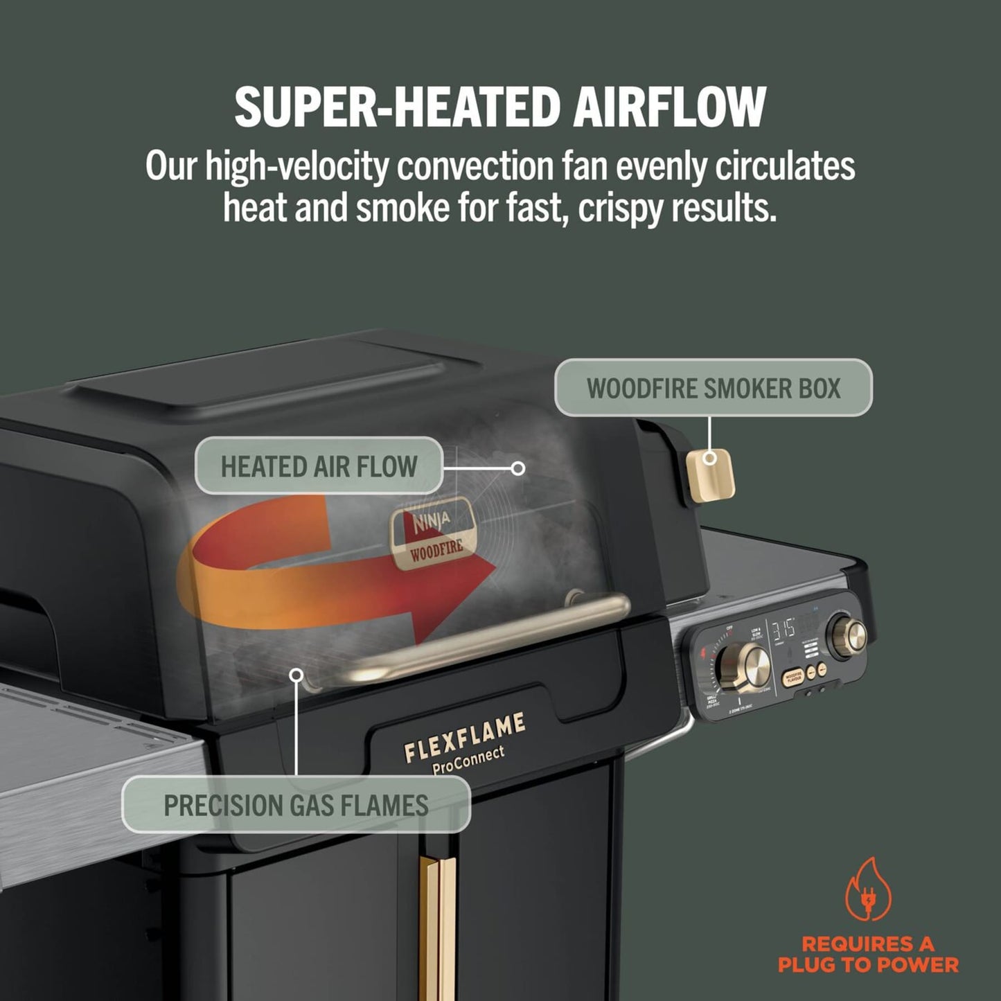 Ninja FlexFlame ProConnect Gas BBQ Ultimate 5-in-1 Bundle