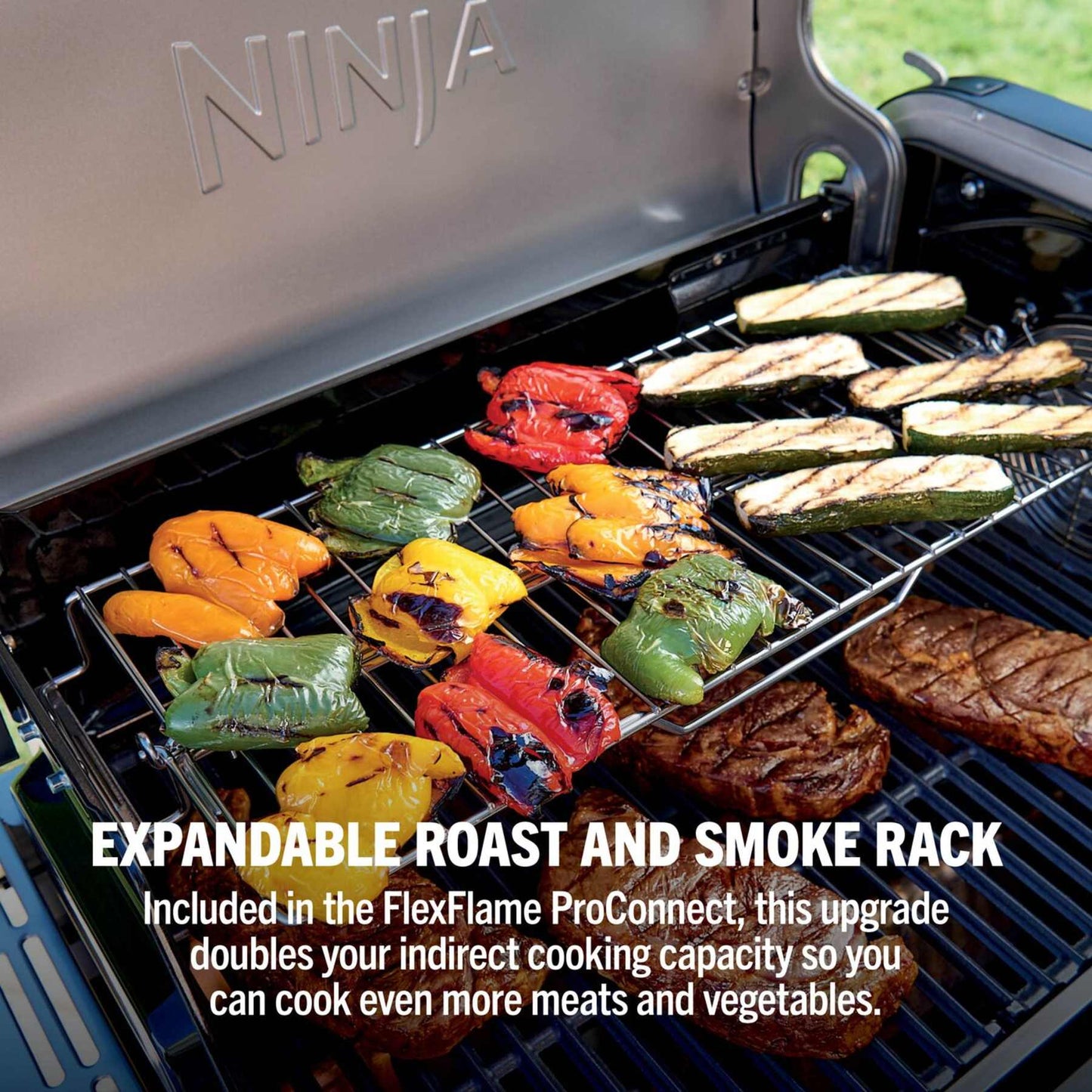 Ninja FlexFlame ProConnect Gas BBQ Ultimate 5-in-1 Bundle