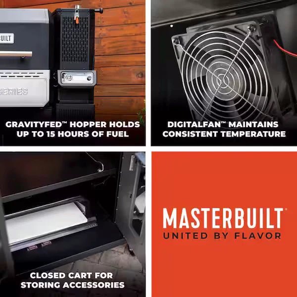 Masterbuilt Gravity Series 1150 BBQ & Smoker Starter Pack